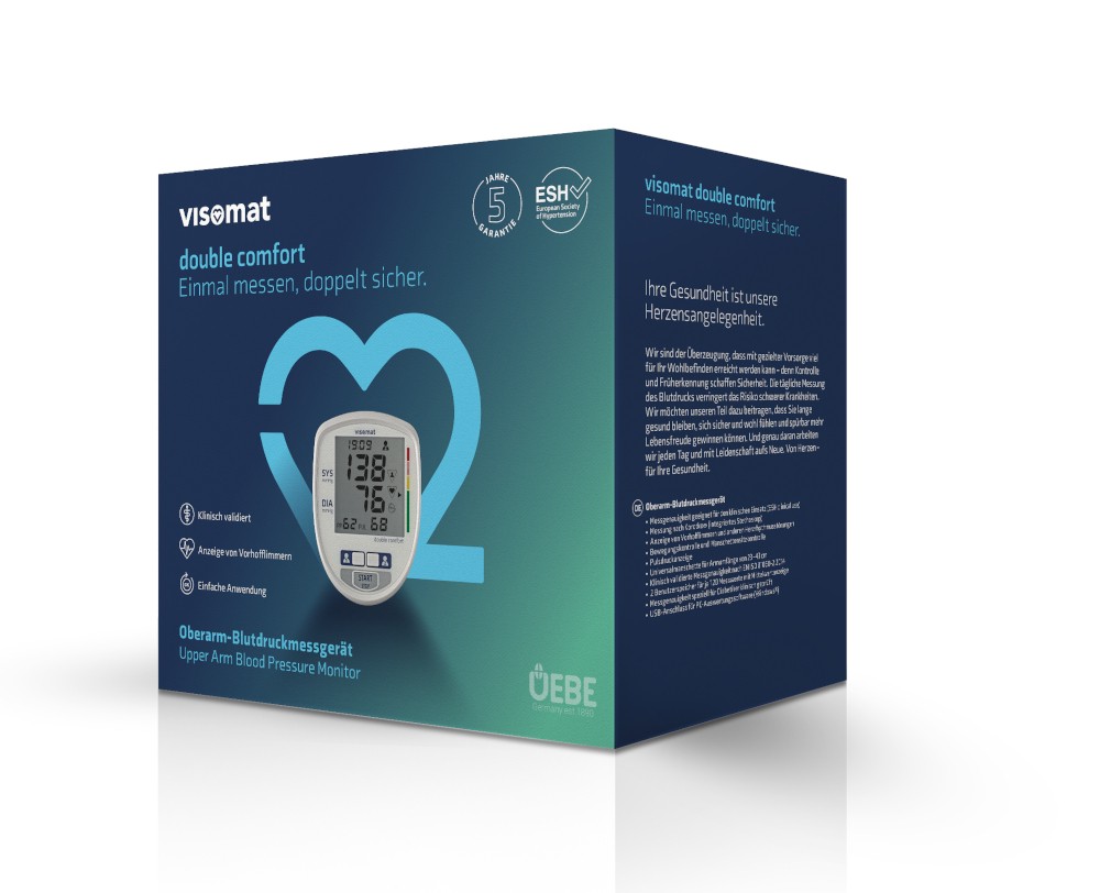 VISOMAT double comfort Oberarm Blutdruckmessgerät 1 St