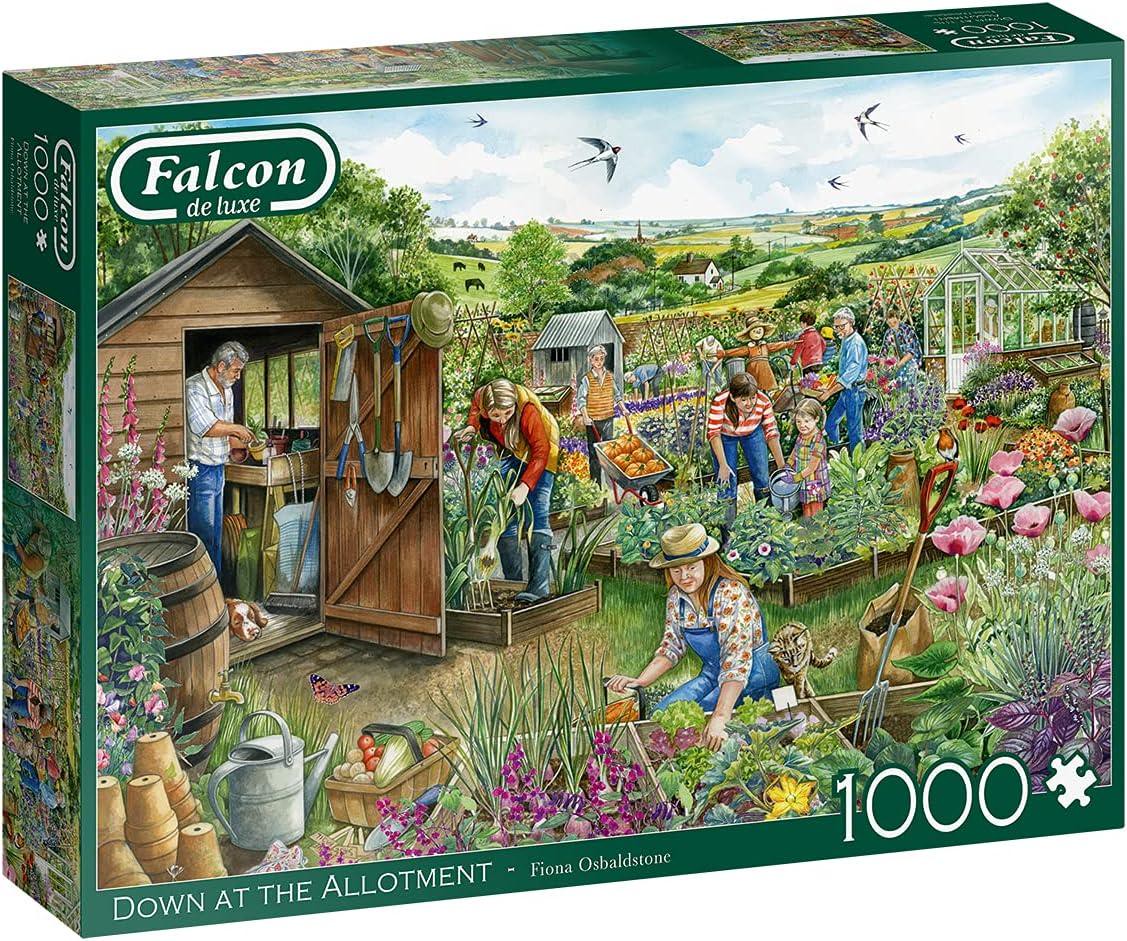 Jumbo Puzzle 11265 - Down at The Allotment [1.000 Teile]