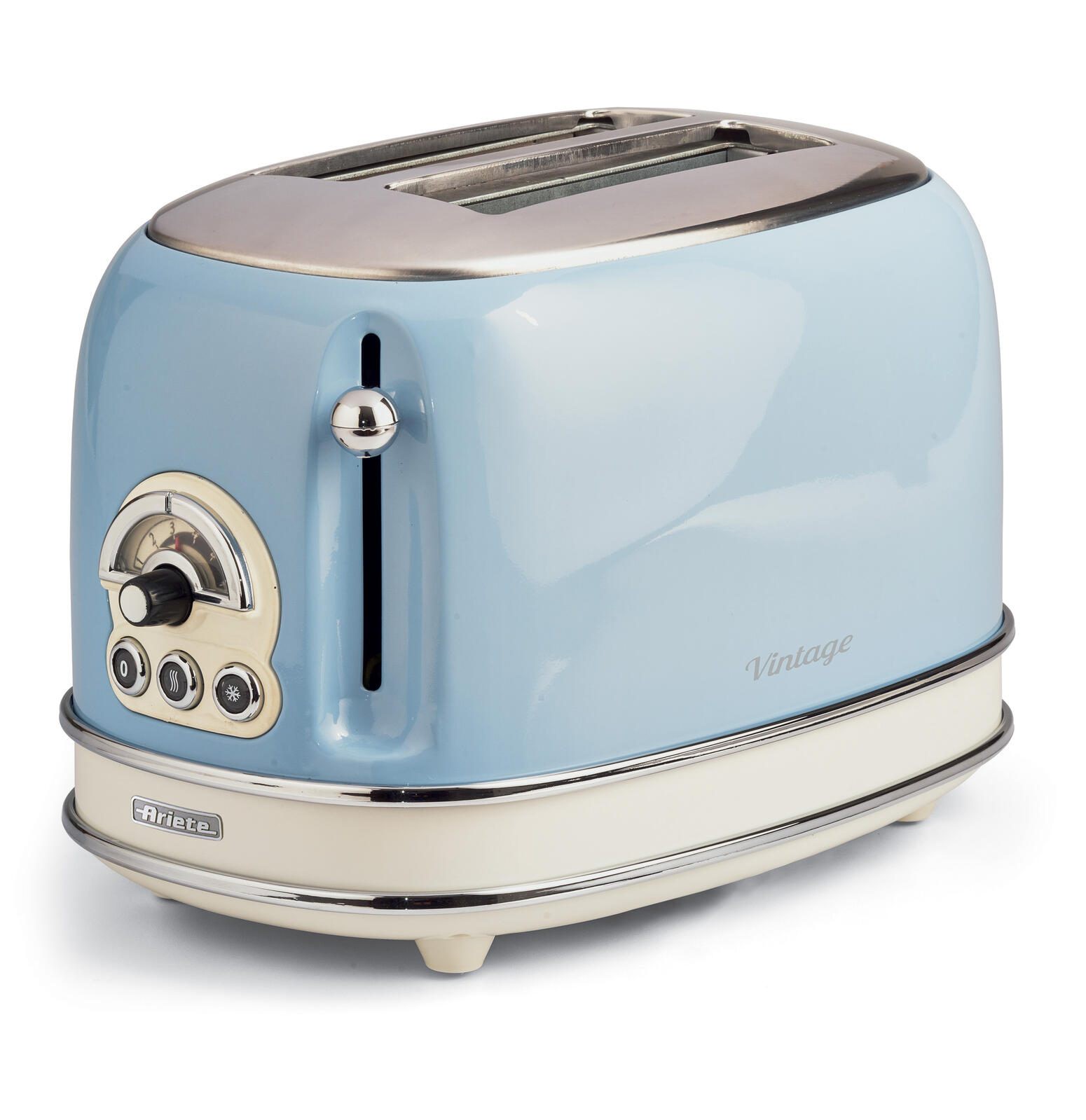 Ariete Vintage 2-Schlitz-Toaster - blau