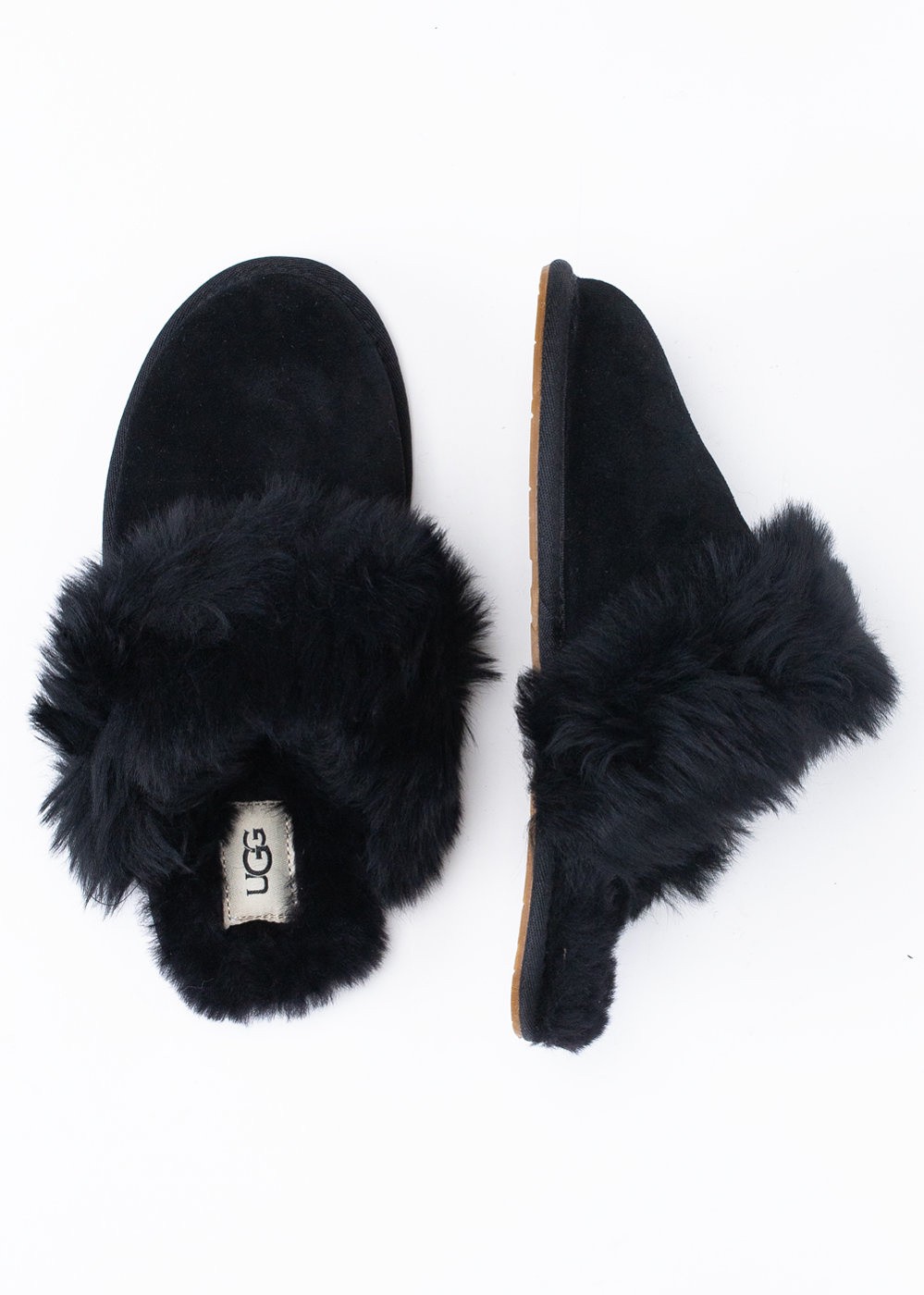 UGG W SCUFF SIS 1122750-BLK - Damen Hausschuhe - Schwarz