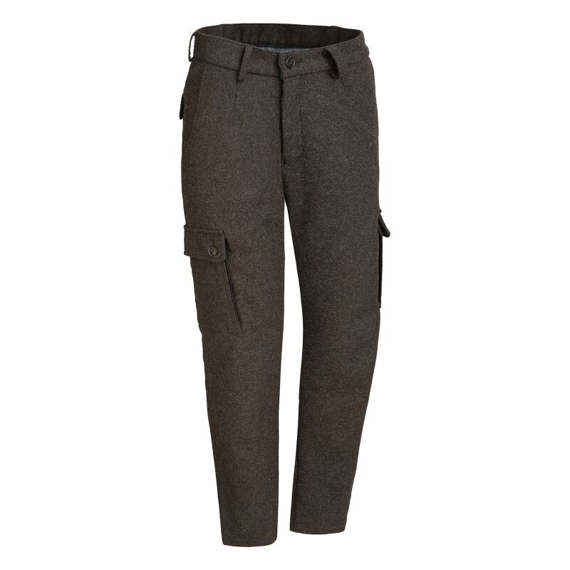 Rascher Herren Loden Cargohose Jaga Flex Ludwig Steingrau Oliv 48