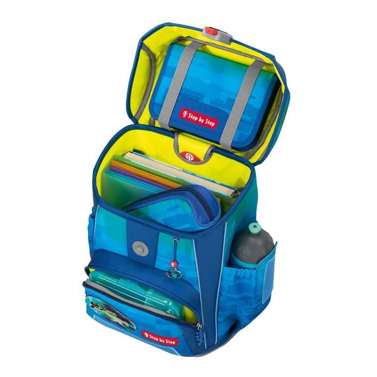Step by Step - Ranzenset Mehrteilig Cloud Ocean Schulranzen-Set, 5-T Space Craft Spike