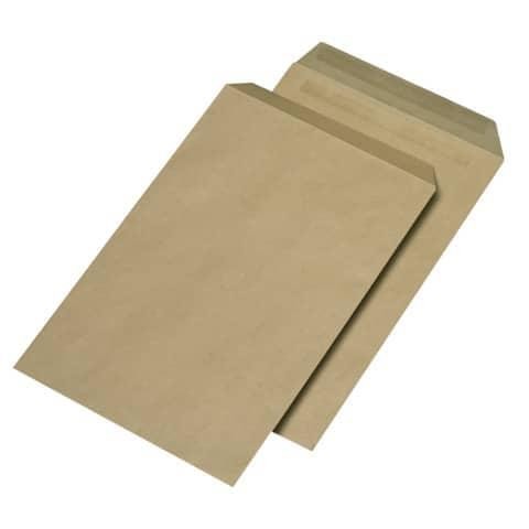 Versandtaschen C4 braun ohne Fenster selbstklebend 250 Stück
