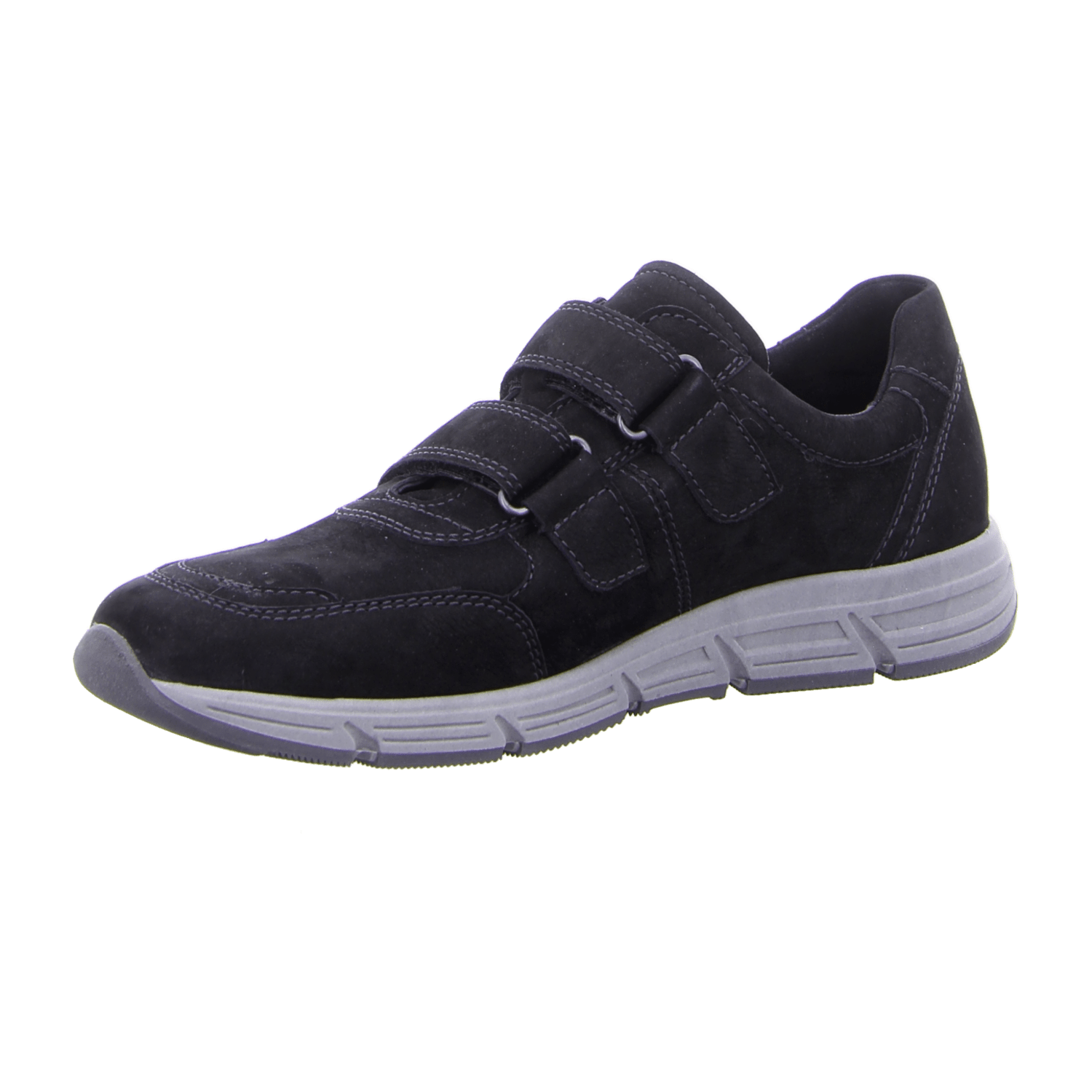 Waldläufer Slipper Halbschuh Haslo für Herren, schwarz, Gr. 46 EU / 11 UK