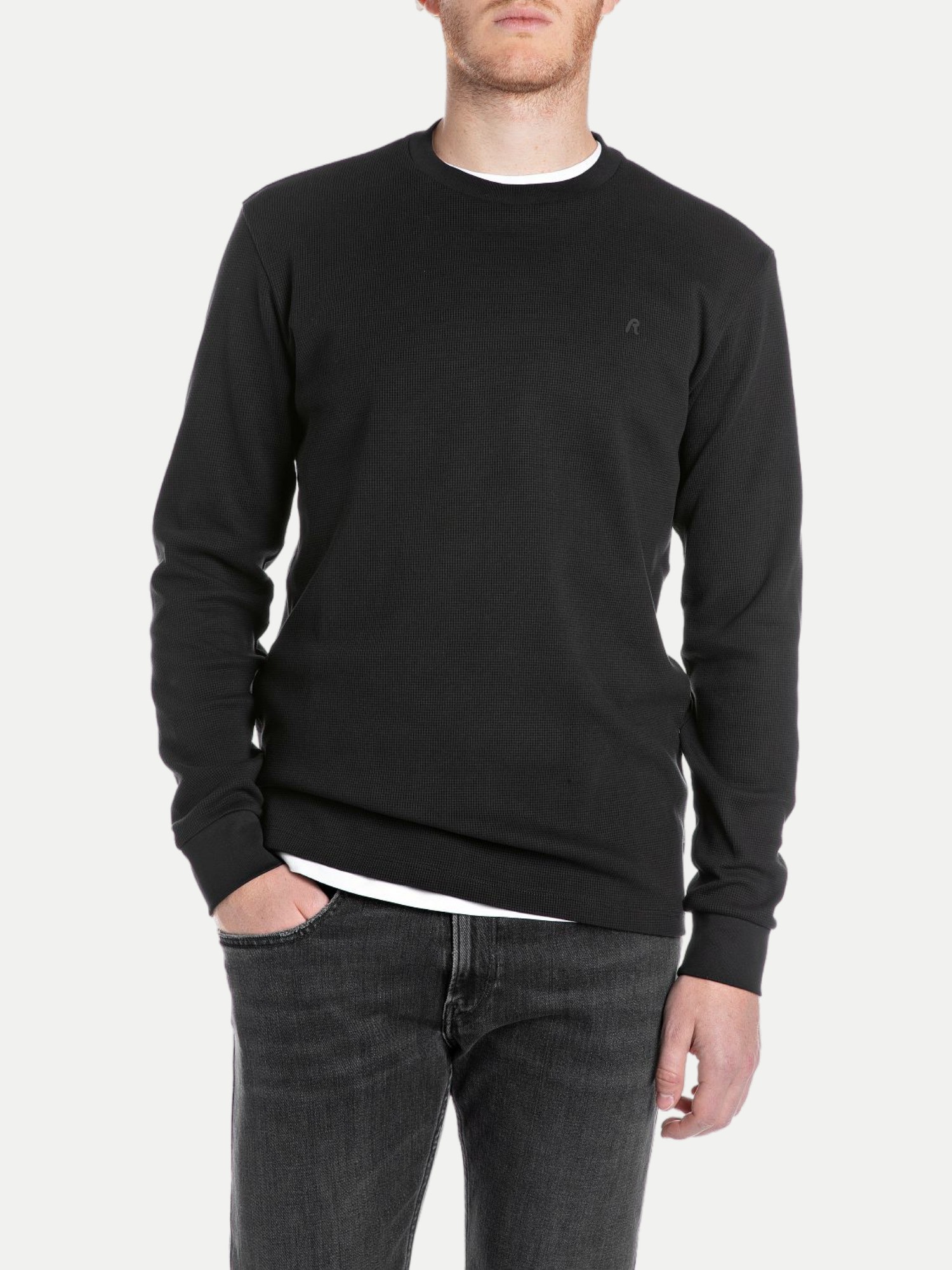 REPLAY Langarmshirt, Größe XL