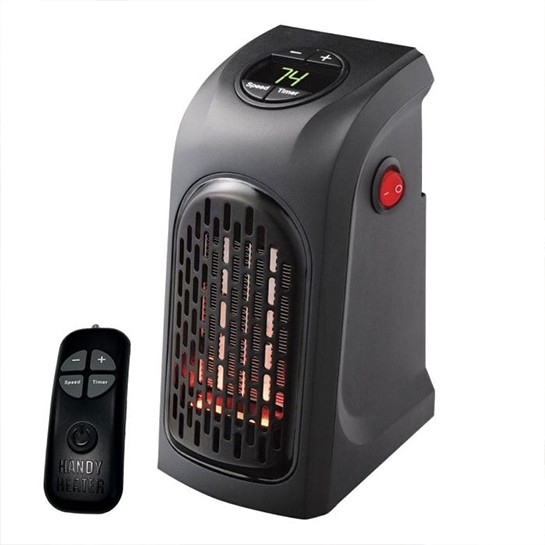 Handy Heater Deluxe – Mini-Heizgerät – 500 W – mit Fernbedienung