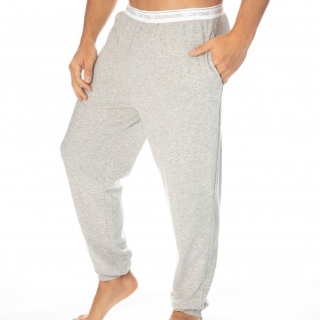 Calvin Klein Ck One Jogger Pants - Heather Grey
