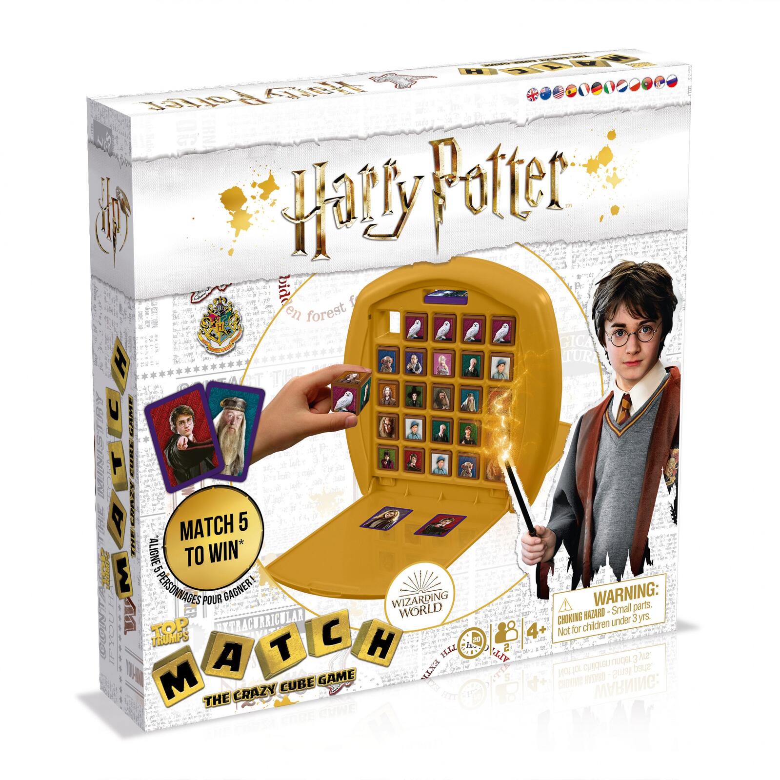 Winning Moves Gesellschaftsspiel Top Trumps Match Harry Potter White