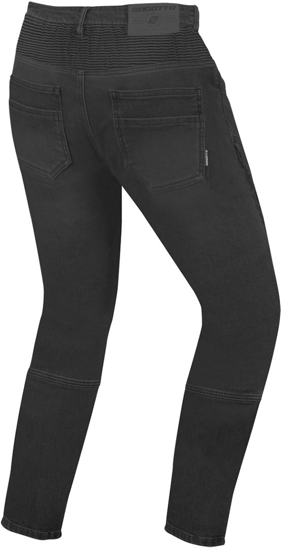 Bogotto Streton Motorcycle Jeans, black, Size 32 40 for Men