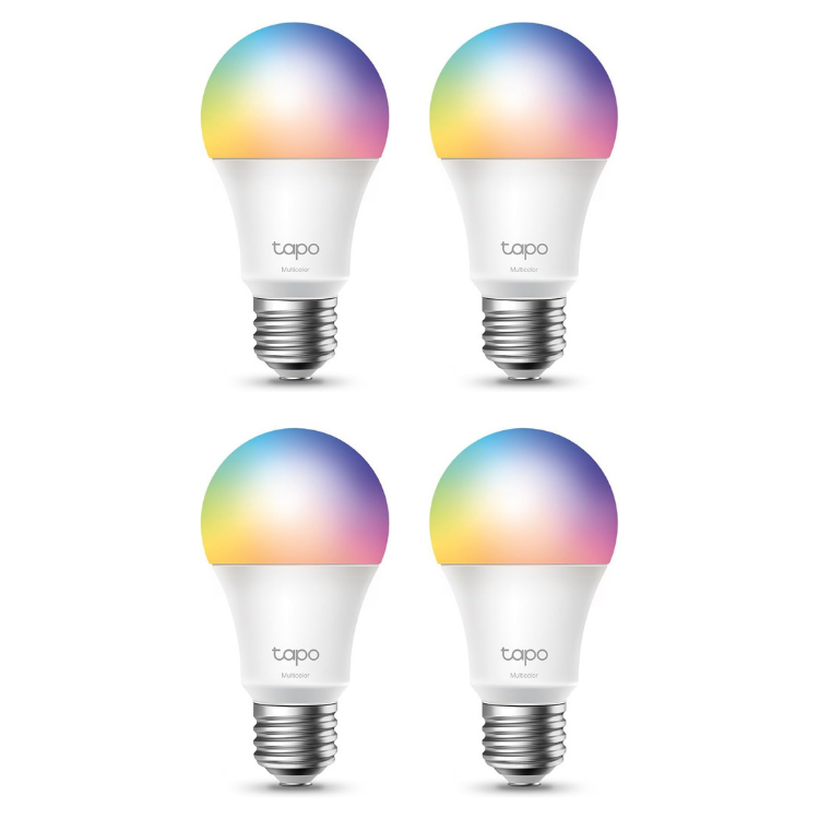 TP-Link Tapo L530E Lampe E27 Energie Leuchtmittel WLAN Glühbirne [4er Pack]