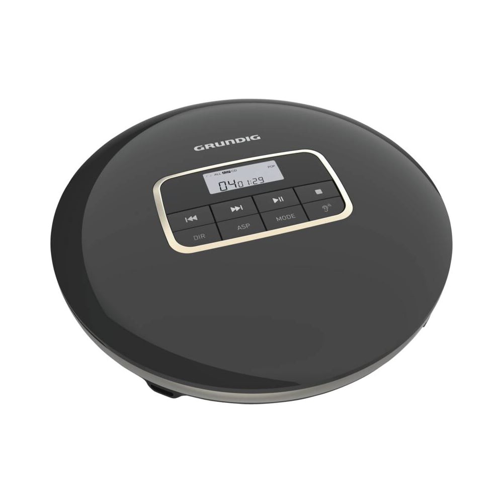 Grundig GCDP 8500 tragbarer CD-Player schwarz/silber