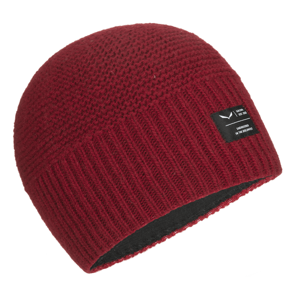 SALEWA - Sarner 2 Wool Mütze - Rot (Gr.UNI58)