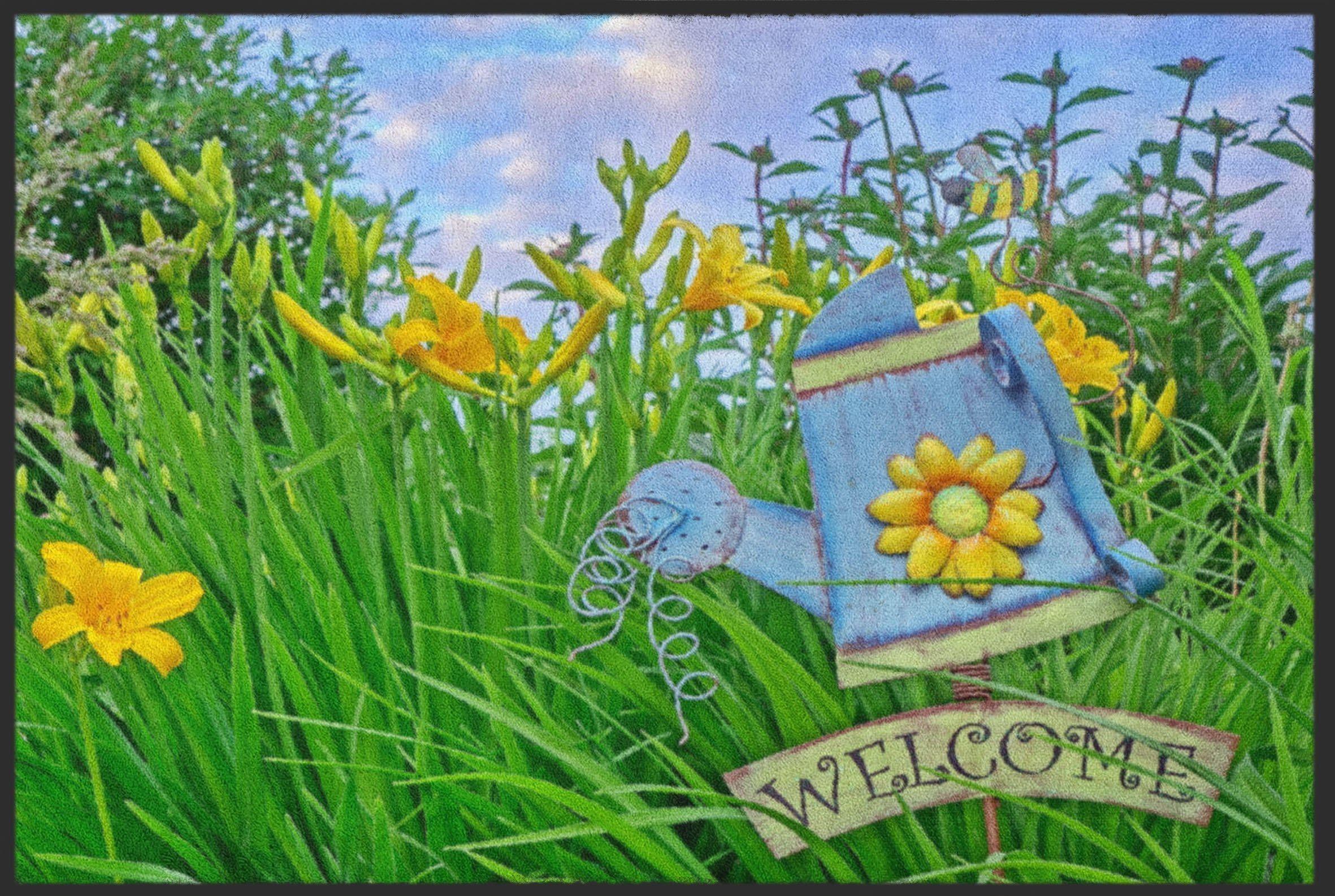 Fussmatte Gießkanne 4012