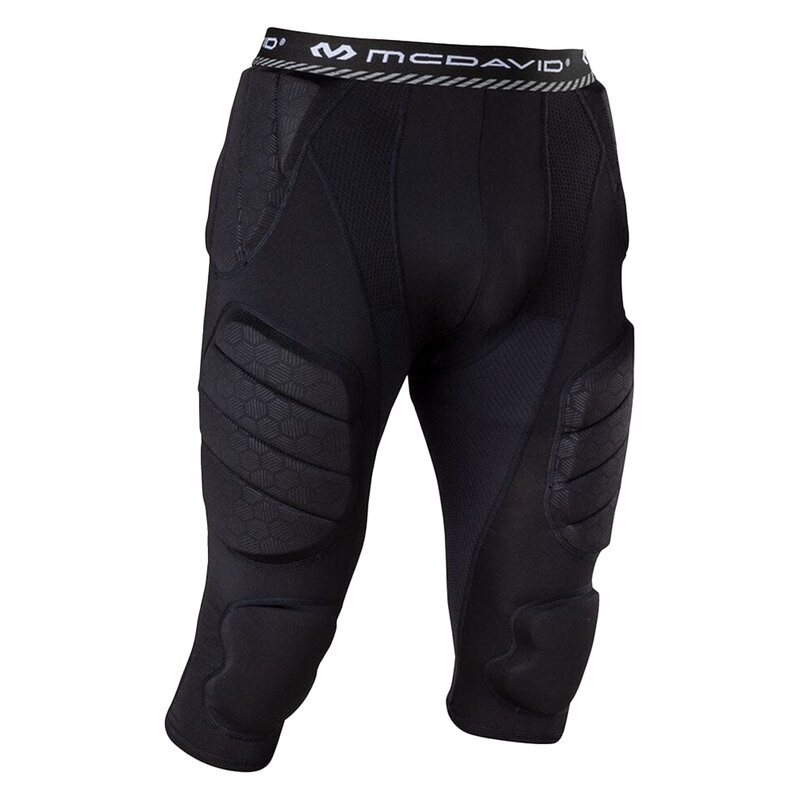 McDavid Rival 7 Pad Unterhose, 7 Pad Integrated 3/4 Pant (7418) - schwarz neues Design Gr.XL