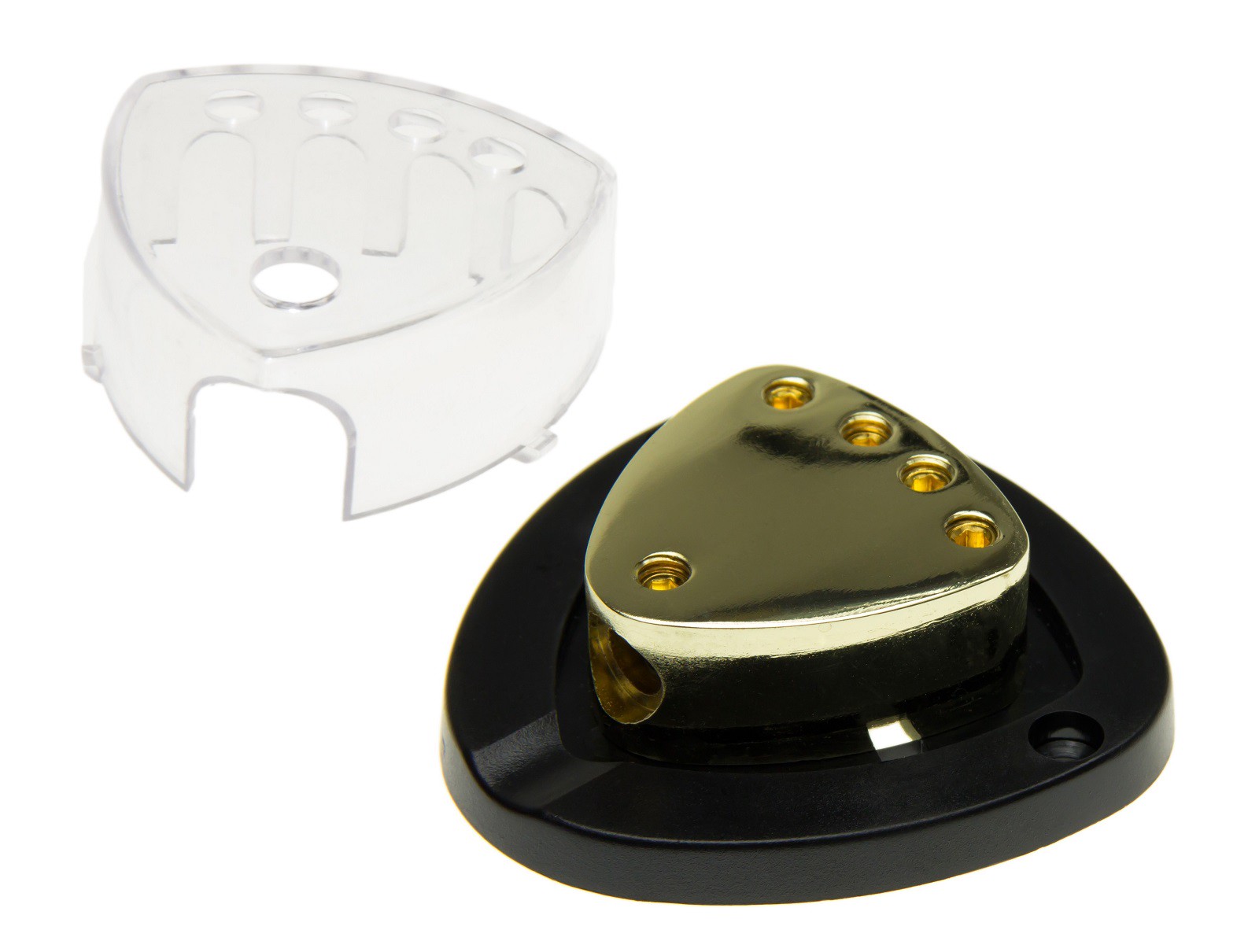 12V Strom Kabel Verteiler Block Auto KFZ Verstärker 1x 16mm² 4x 10mm² 1 zu 4