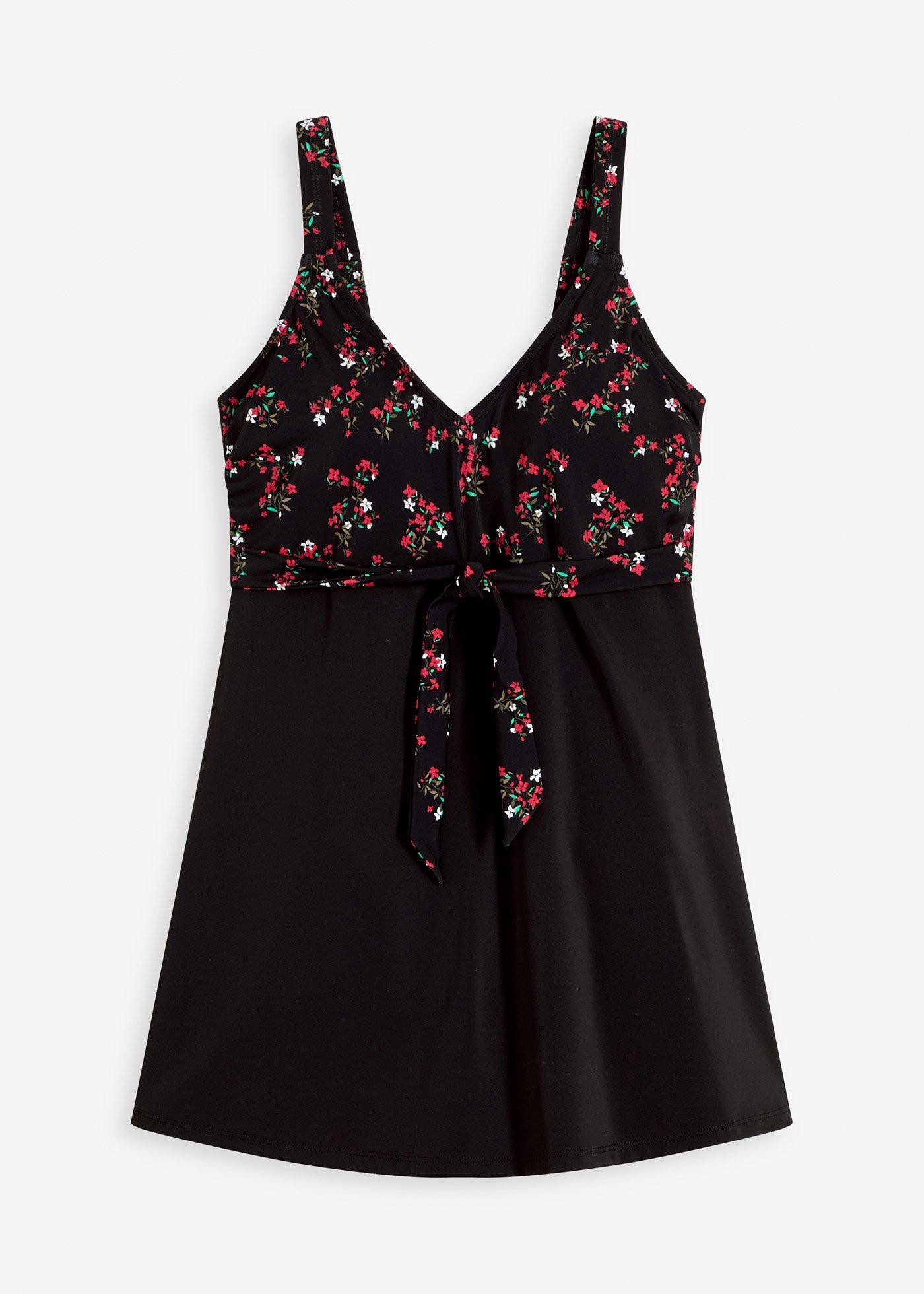 Badekleid mit Bindeband