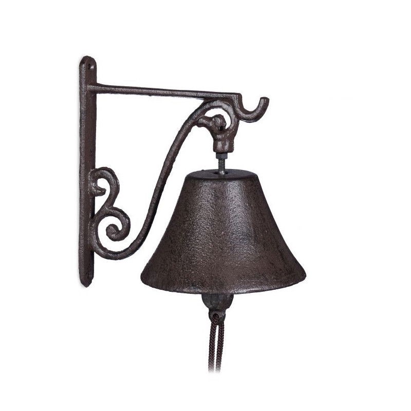 Antike Türklingel aus Gusseisen