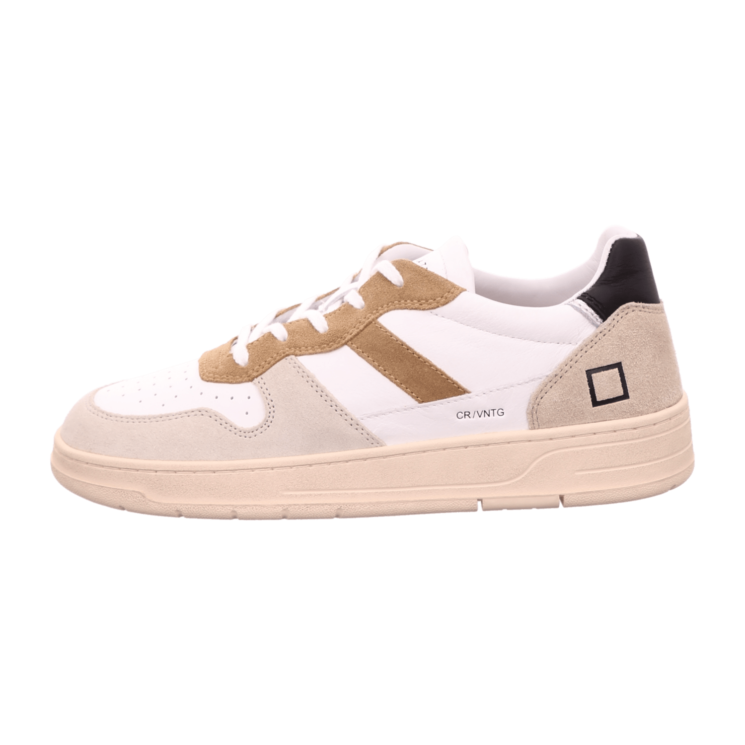 D.A.T.E. He. Sneaker, Weiß/Natur für Herren, weiß, Größe 44 EU