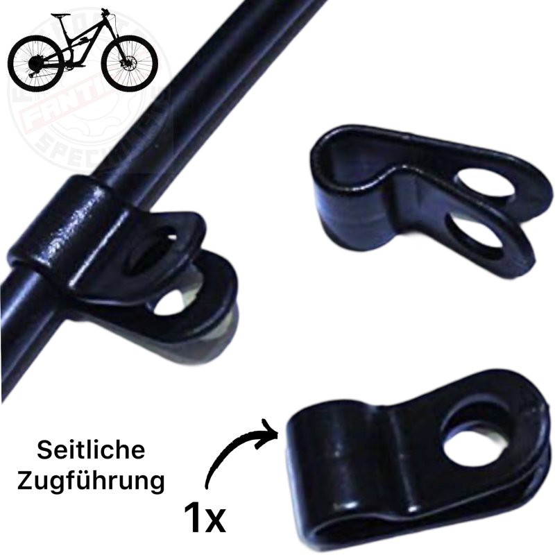 Fahrrad Oberrohr / Rahmen Seitliche Kabel / Leitungs Zugführung