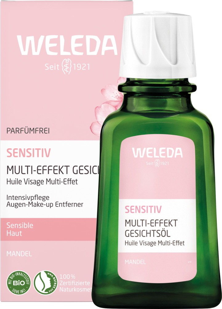WELEDA Sensitiv Multi-Effekt Gesichtsöl Mandel 50 ml Öl
