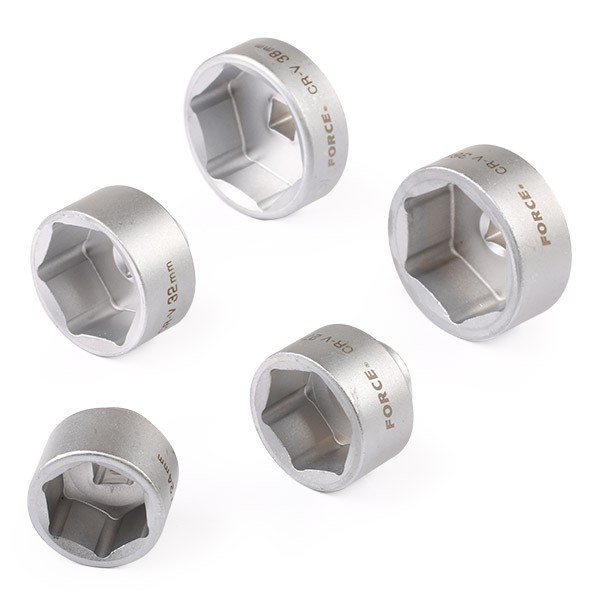 FORCE 61920B Olajszűrőkulcs készlet Hajtónégyszög mérete: 10 (3/8