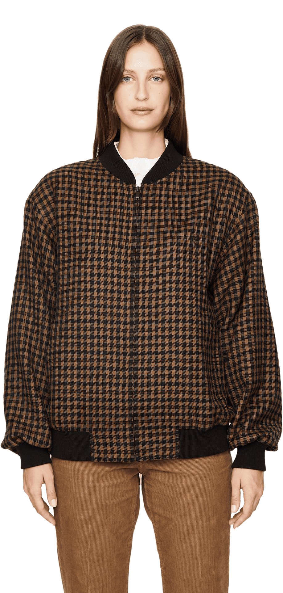 Bomberjacke aus Wolle Multi