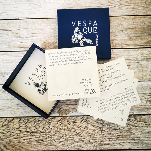 Spiel Quiz für Vespafahrer 