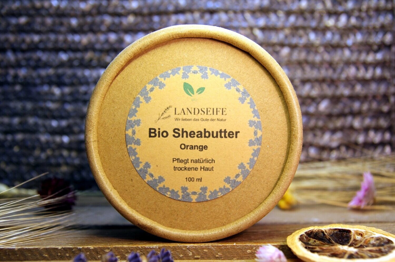 Bio Sheabutter Orange - Bio Hautpflege