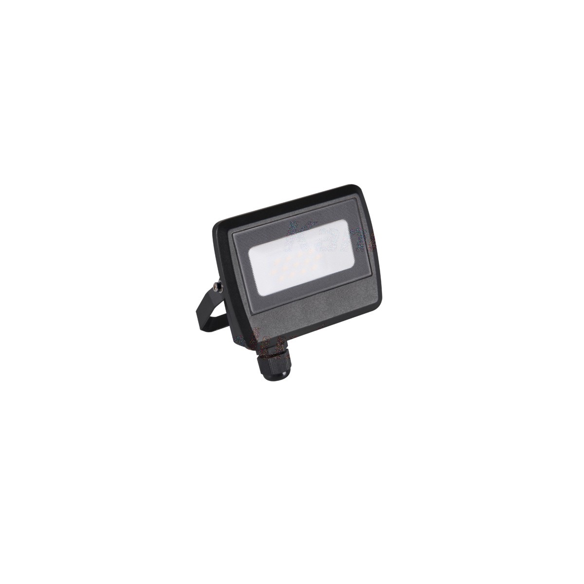 Kanlux® LED Fluter, Strahler, Scheinwerfer Professional 10 Watt Gehäuse schwarz Schutzklasse IP65 mit Alugehäuse 800 Lumen 4000K neutralweiß