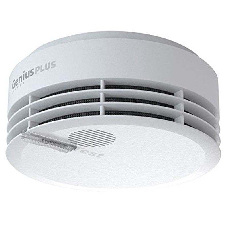Hekatron Rauchmelder Genius PLUS Rauchwarnmelder mit integrierter Batterie (10 Jahre Lebensdauer)