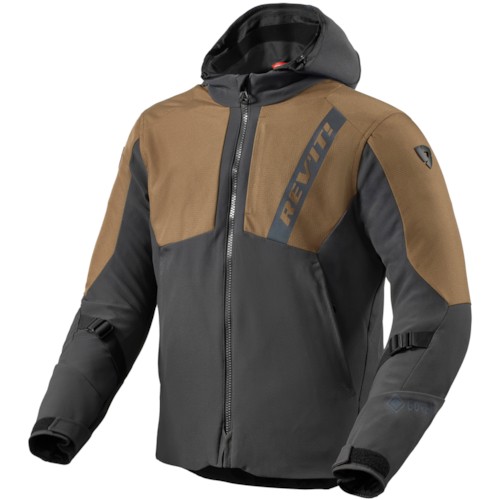 REV'IT! Potential GTX Jacket, Men's Gore-Tex® motorcycle, Brown Grey