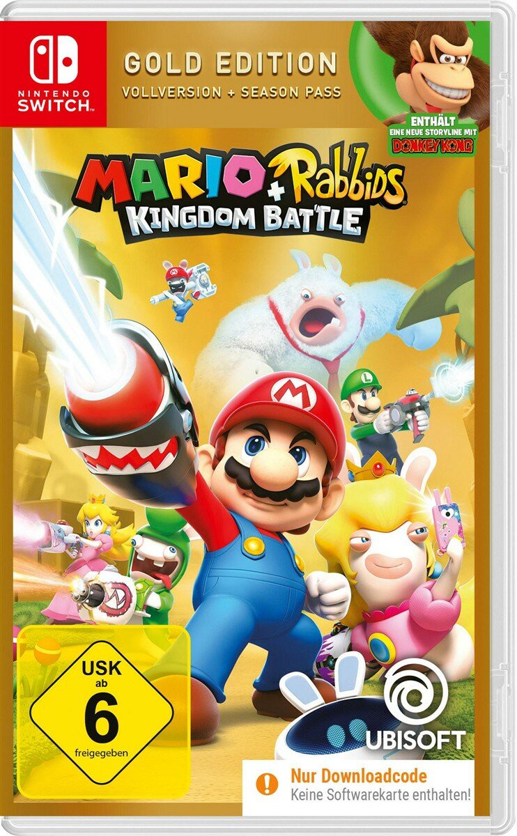 Mario & Rabbids Kingdom Battle - Gold Edition Nintendo Switch-Spiel