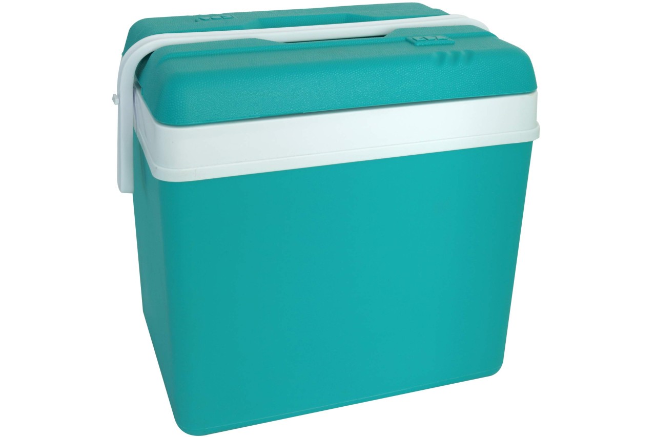 EDA Kühlbox 24 Liter Türkis Kunststoff Kühltasche 40 x 27 cm Camping