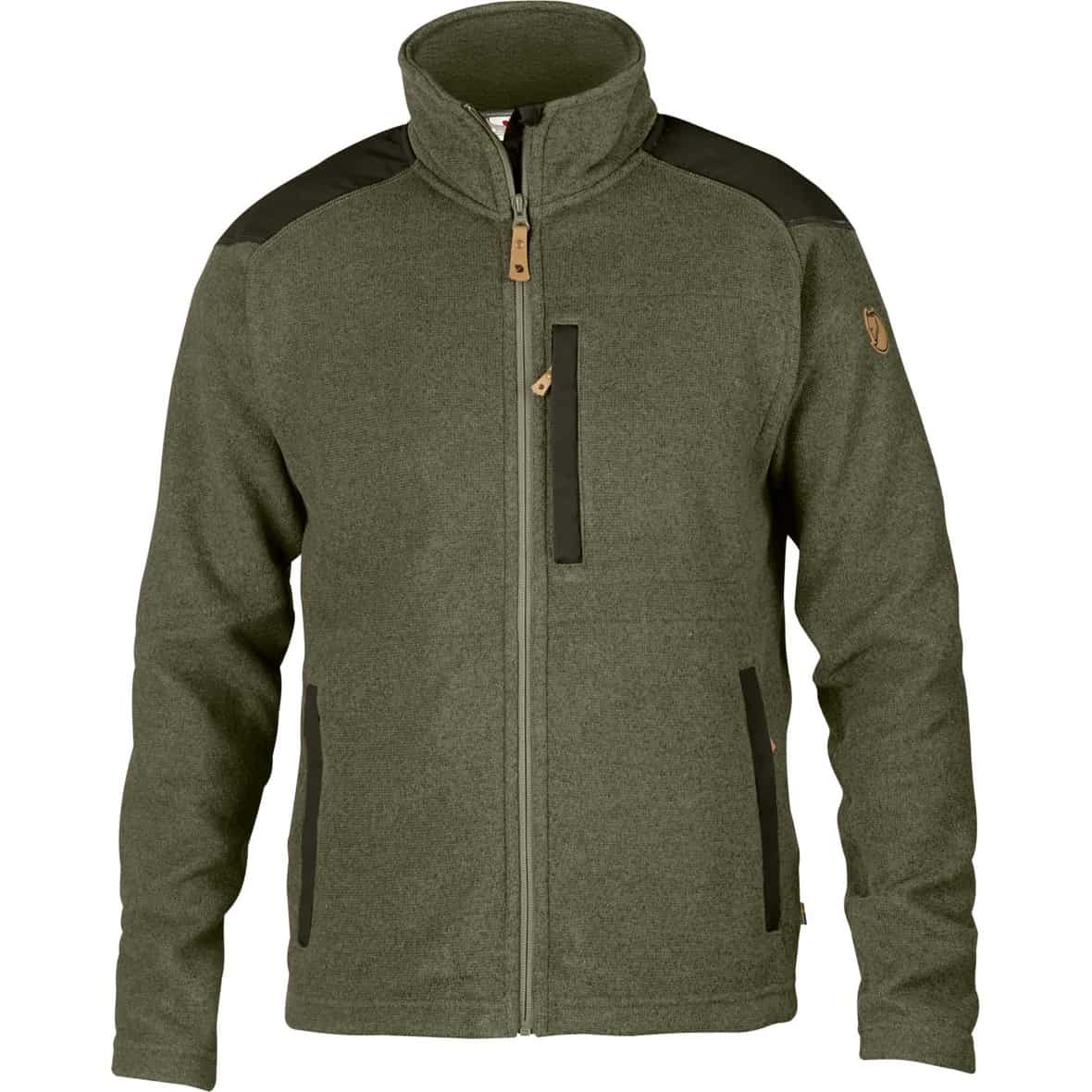 Fjällräven Buck Fleecejacke Herren Wanderjacke (Oliv M) Lifestylebekleidung