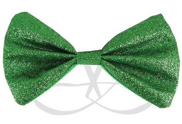 Glitzernde St Patricks Day Fliege