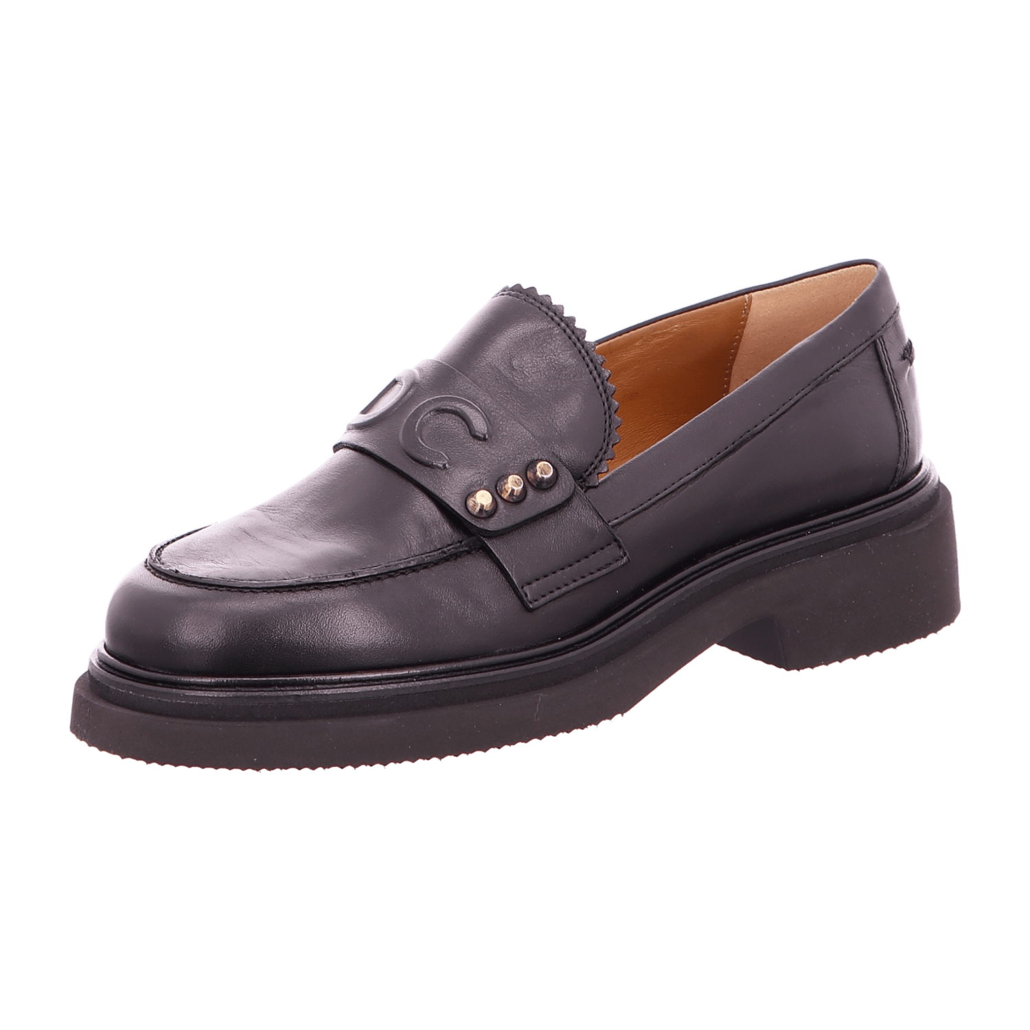 Donna Carolina Slipper für Damen aus Italien, Spanien und Portugal für Damen, schwarz, Gr. 37 EU