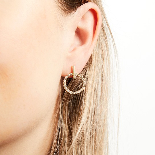 Alevine Jewellery – Eloïse-Ohrringe – Gold oder Silber