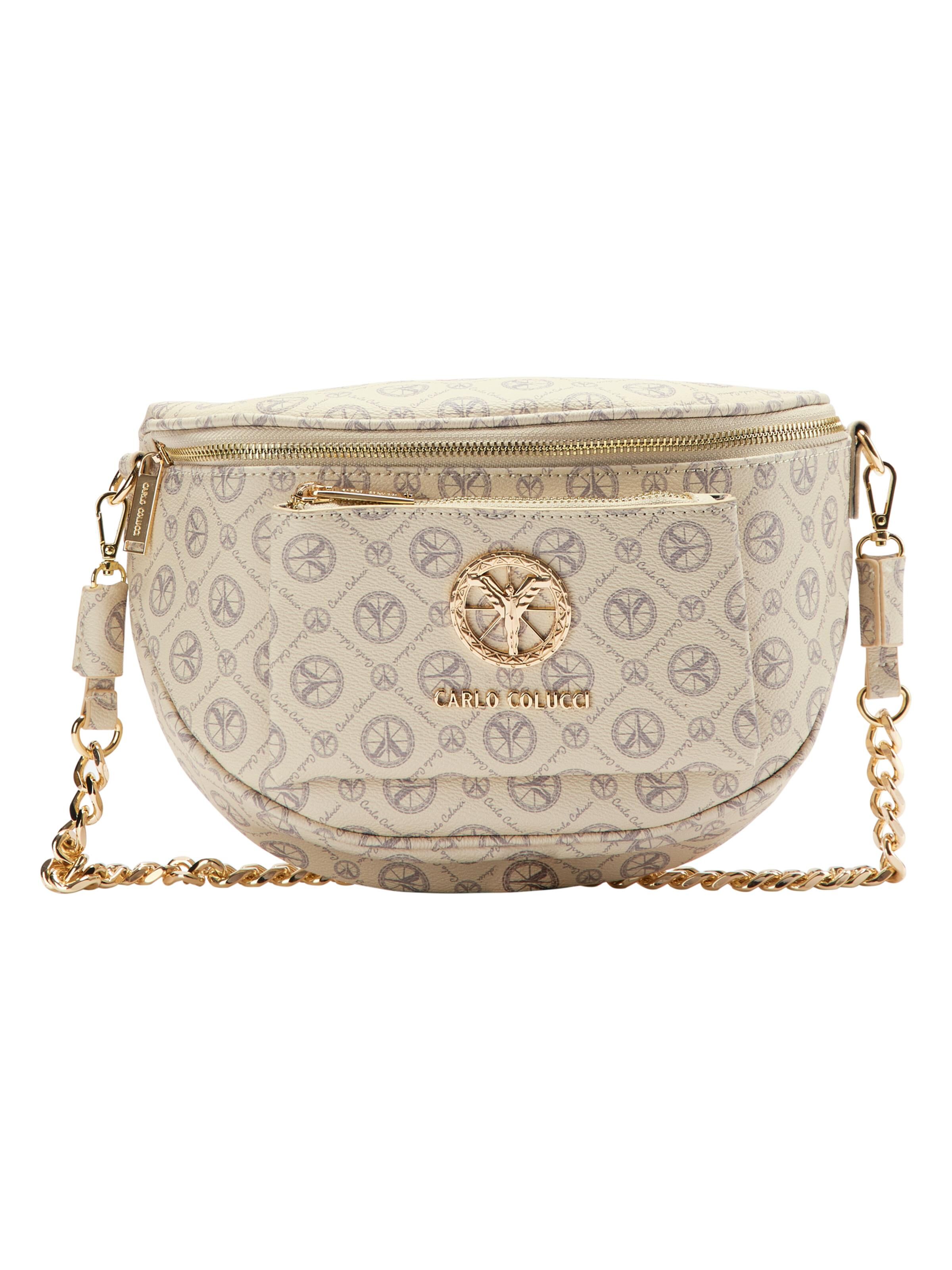 Tasche mit Kette und Logoprint