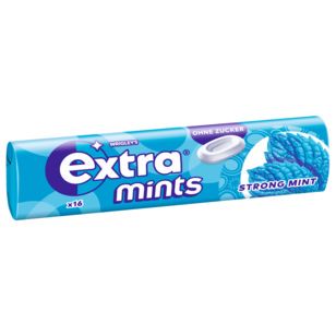 Wrigleys Extra Mints Strong Mint - Pastillen 24x 28g