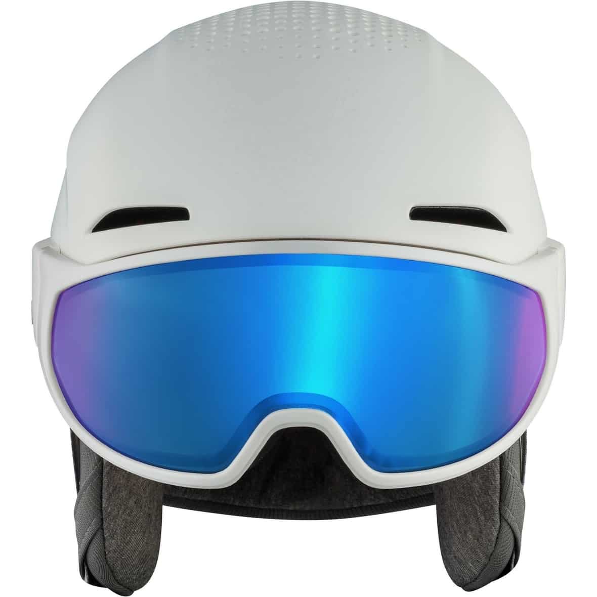 Alpina Alto Q-Lite Herren Skihelm (Weiß 51 Größe) Freeridehelme
