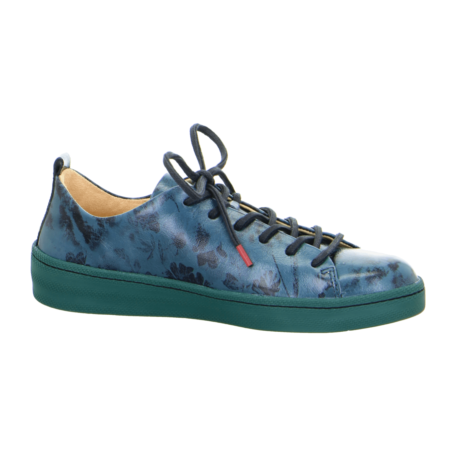 Think Kumi Schnürschuh atlantic für Damen, grün, Gr. 37 EU