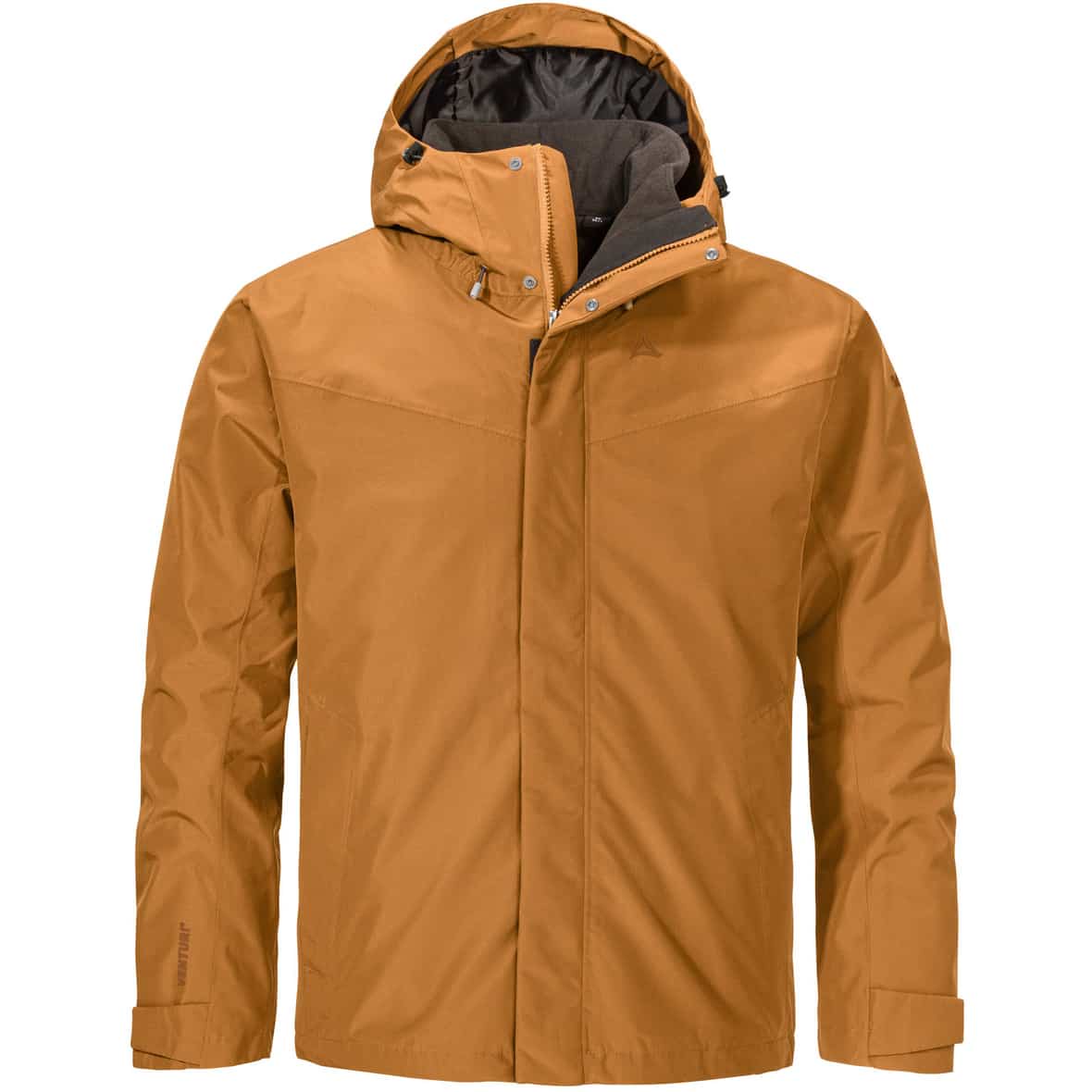 Schöffel 3in1 Style Okere Herren Wanderjacke (Orange 54 Größe) Wanderbekleidung
