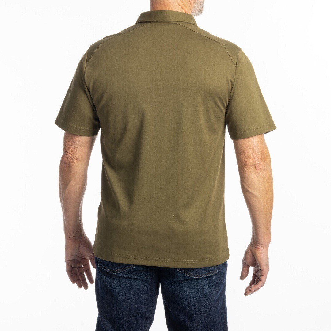 Klim Atlas Poloshirt, grøn, størrelse 2XL til mand