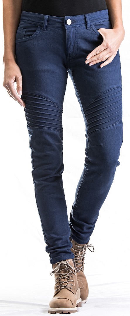 Ixon Vicky Panie Motocykl Jeans, niebieski, Rozmiar XL dla kobiety