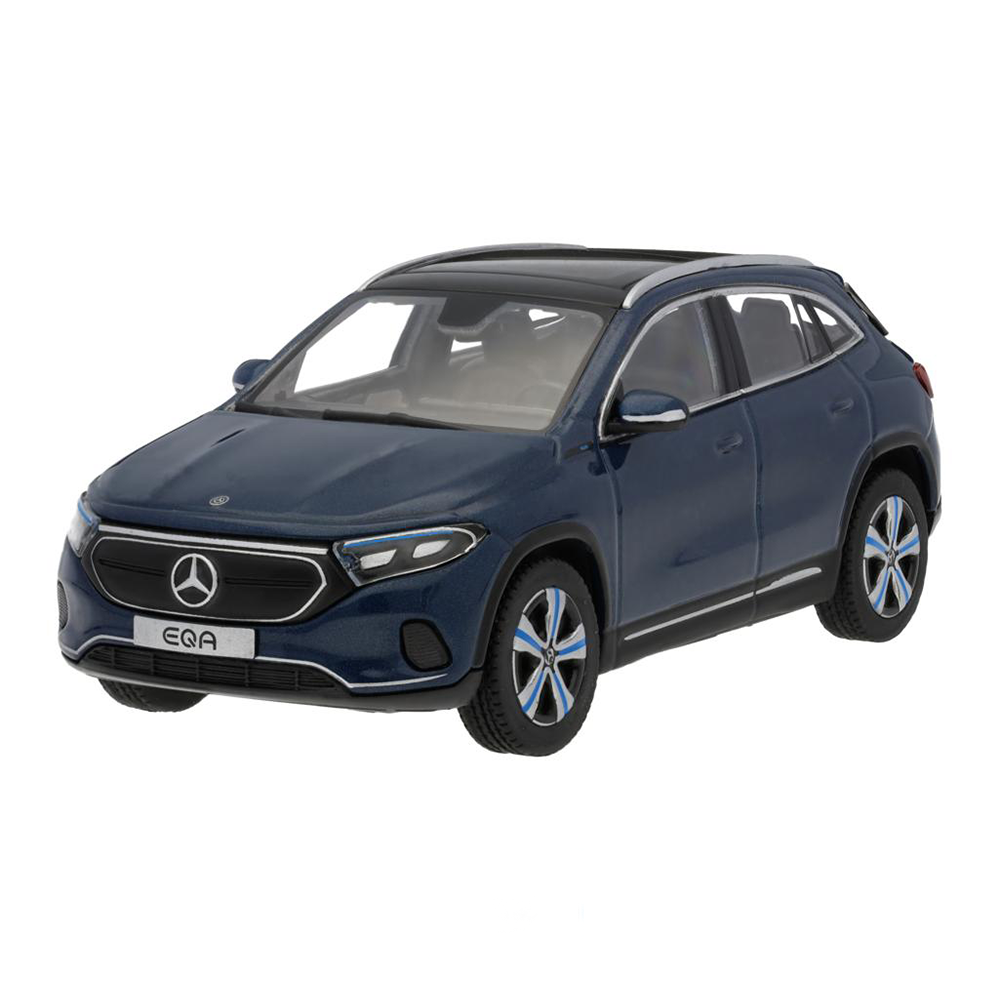 Mercedes-Benz Kollektion EQA Offroader Progressive Line H243 Modellauto, denimblau, 1:43
