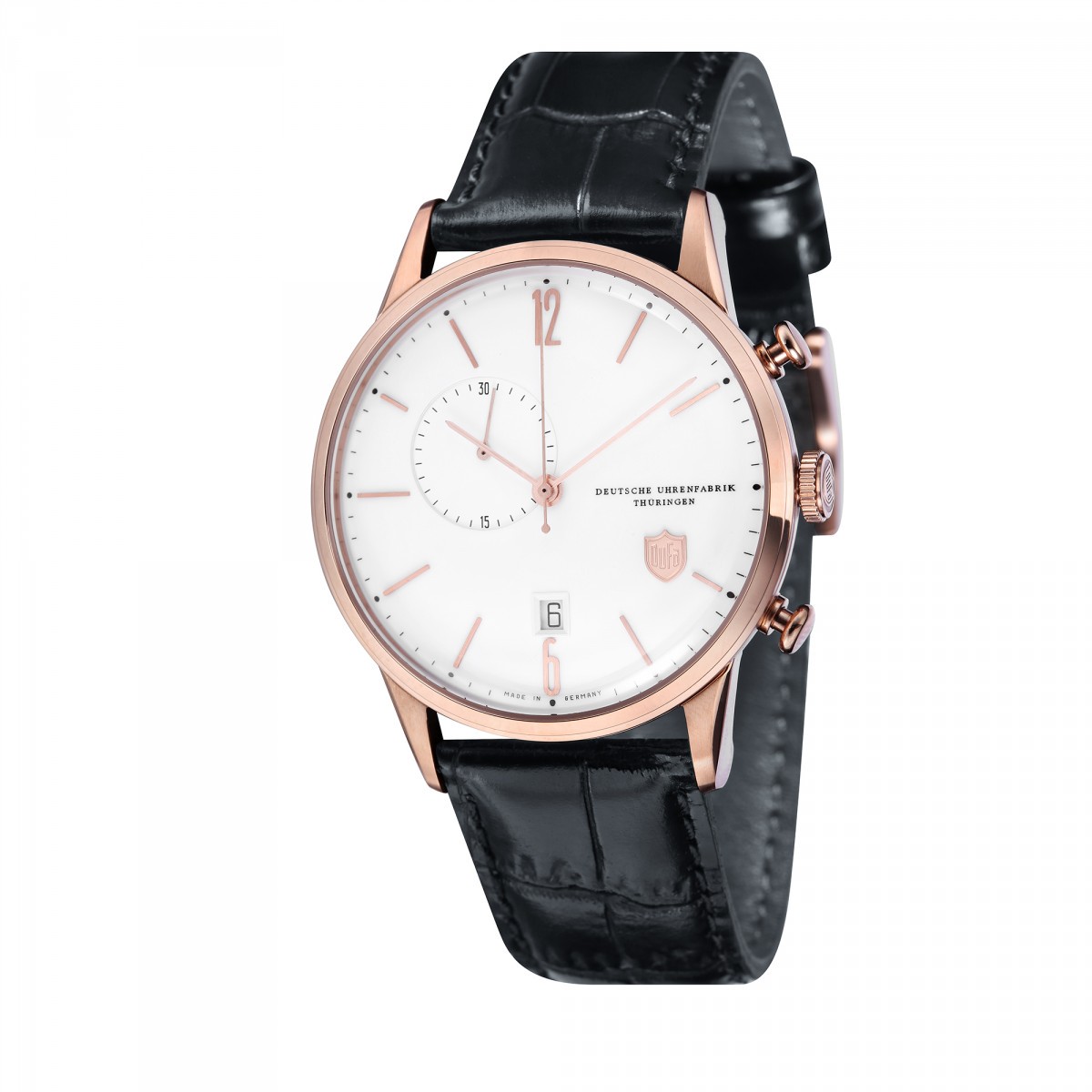 DUFA Uhr WEIMAR Chrono DF-9012-04 Herrenuhr 41,5 mm 