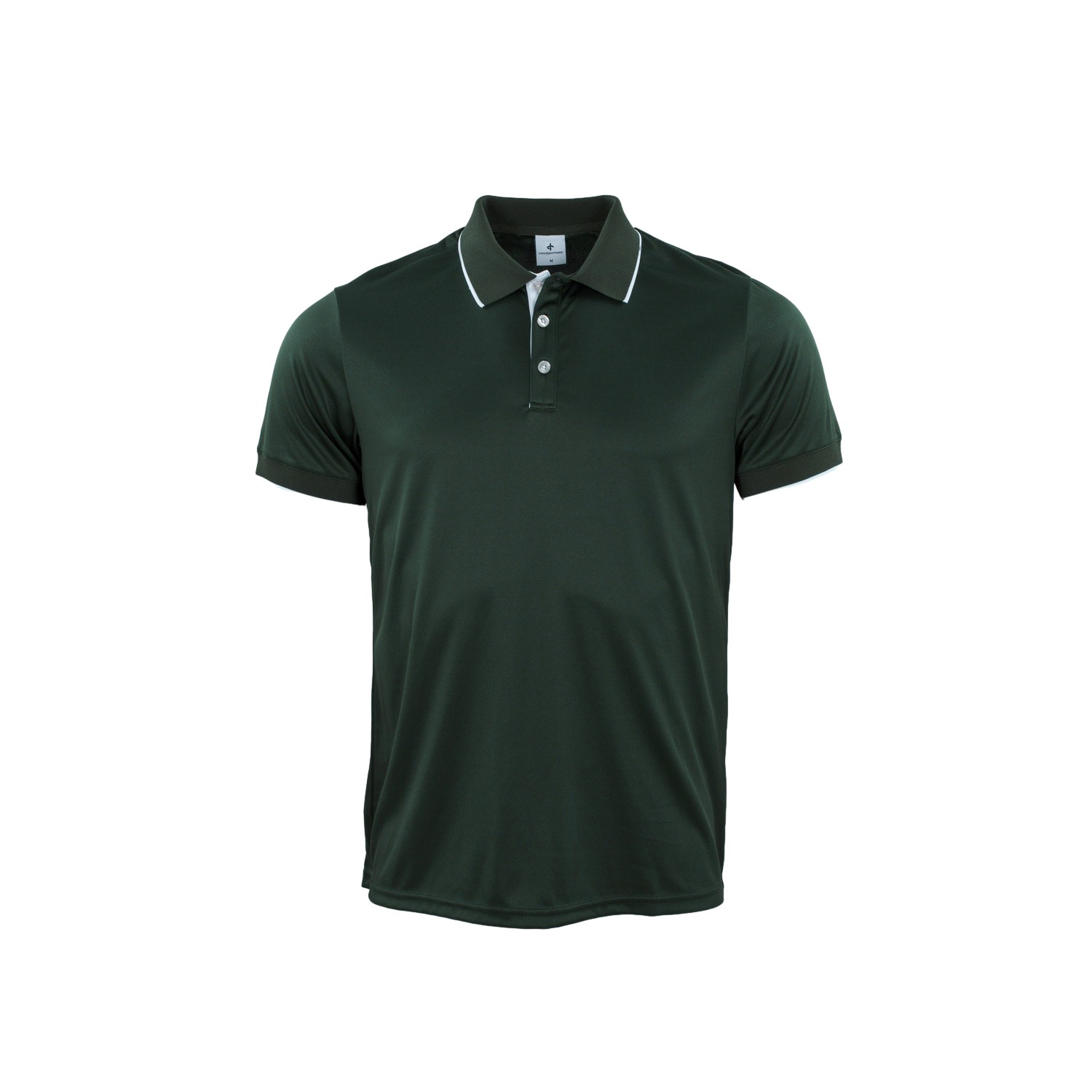 Cross Neo poloshirt, korte mouw, donkergroen
