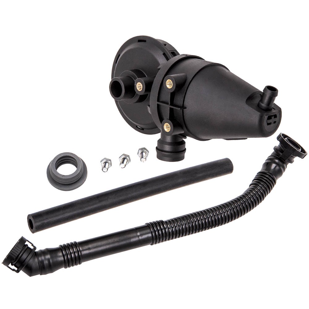 Oil Separator Crankcase PA66 Vent Valve Kit Breather Hose compatible for BMW M3 Z3 E36 328i