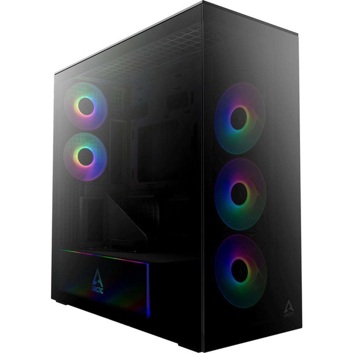 ARCTIC Xtender VG PC-Gehäuse Midi-Tower schwarz