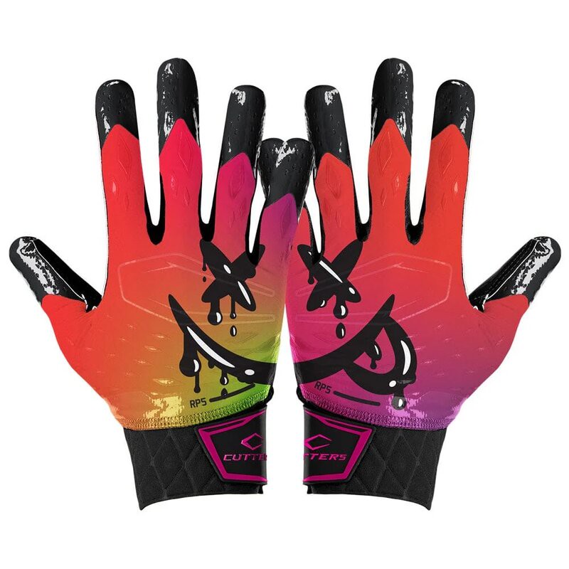 Cutters CG10480 Limited Editon Rev Pro 5.0 Receiver Gloves - Drip Face Gr.M